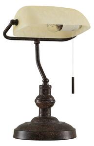 Lampade da tavolo Lindby, Profina, Marrone / Ruggine, Soggiorno, Metallo, Antico
