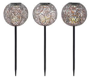 Lampade da esterno Lindby, Vilani, Grigio, Terrazza, Metallo, Arabico / Orientale