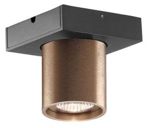 Plafoniera LIGHT-POINT, dimmerabile, Bronzo / Ottone anticato, Soggiorno, Alluminio