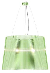 Lampada a sospensione Kartell, Gé, Verde, Soggiorno, Plastica, Design