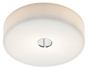 Plafoniera FLOS, MINI, dimmerabile, Bianco, Bagno, Vetro, Design
