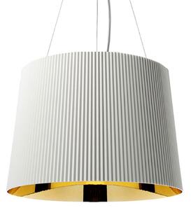 Lampada a sospensione Kartell, Gé, Bianco, Soggiorno, Plastica, Design