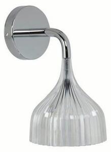 Applique da parete Kartell, É, Trasparente, Soggiorno, Plastica, Design