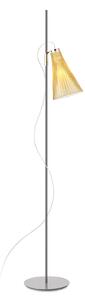 Lampada da terra Kartell, K-Lux, Grigio, Soggiorno, Metallo