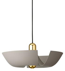 Lampada a sospensione AYTM, Cycnus, dimmerabile, Grigio, Soggiorno, Alluminio, Design