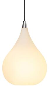 Lampada a sospensione Halo Design, Bianco, Soggiorno, Vetro