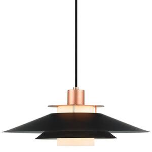 Lampada a sospensione Halo Design, Nero, Sala da pranzo, Metallo