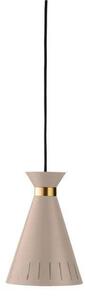 Lampada a sospensione Warm Nordic, Cone, dimmerabile, Beige, Cucina, Metallo, Vintage