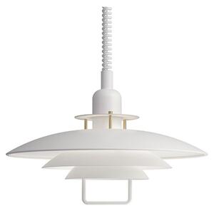 Lampada a sospensione Belid, dimmerabile, Bianco, Sala da pranzo, Metallo