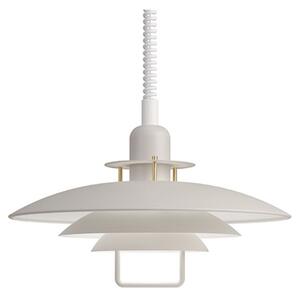 Lampada a sospensione Belid, dimmerabile, Beige, Sala da pranzo, Metallo