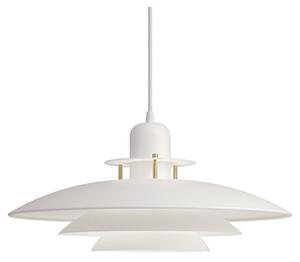 Lampada a sospensione Belid, dimmerabile, Bianco, Sala da pranzo, Metallo