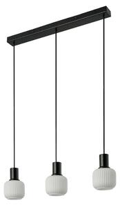 Lampada a sospensione Nordlux, Milford Mini, dimmerabile, Nero, Sala da pranzo, Metallo