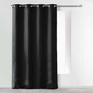 Tenda in microfibra nera 140x280 cm Absolu - douceur d'intérieur
