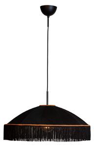 Lampada a sospensione By Rydéns, Francis, dimmerabile, Nero, Soggiorno, Tessuto / Tessile