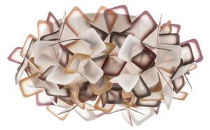 Plafoniera Slamp, Clizia, dimmerabile, Bianco, Soggiorno, Plastica, Design