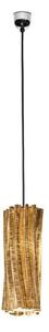 Lampada a sospensione Slamp, Dorato / Ottone, Soggiorno, Plastica