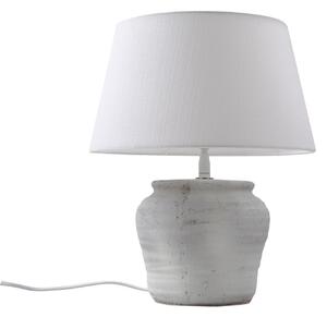 Lampade da tavolo Lindby, Aelith, Bianco, Soggiorno, Ceramica, Campagna / rustico