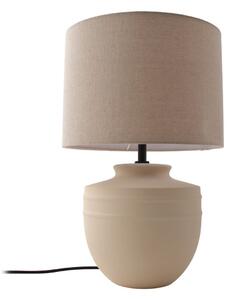 Lampade da tavolo Lindby, Thalassia, Beige, Sala da pranzo, Ceramica, Moderno
