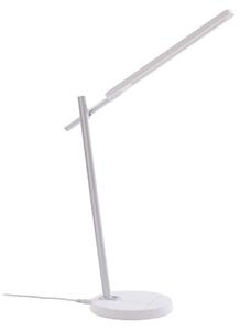 Lampade da tavolo Lindby, Valtorin, dimmerabile, Bianco, Studio / Ufficio, Plastica, Moderno