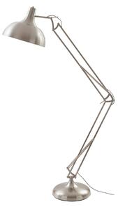 Lampada da terra Lindby, Leia, Metallizzato, Studio / Ufficio, Metallo, Moderno