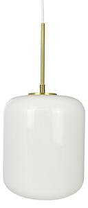 Lampada a sospensione Dyberg Larsen, Silvia, dimmerabile, Bianco, Soggiorno, Vetro, Design