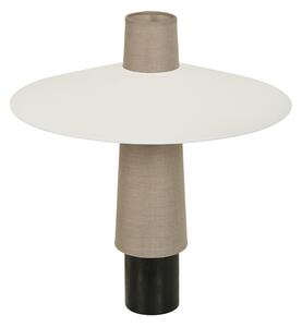 Lampade da tavolo Forestier, Thésée, Bianco, Soggiorno, Tessuto / Tessile, Boho