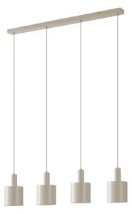 Lampada a sospensione Lindby, Ovelia, dimmerabile, Beige, Cucina, Metallo, Moderno