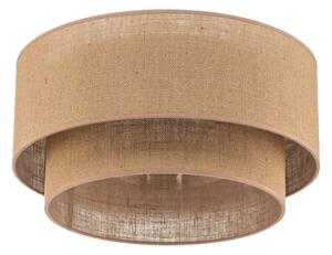 Plafoniera Euluna, Boho jute, dimmerabile, Marrone / Ruggine, Soggiorno, Tessuto / Tessile, Boho