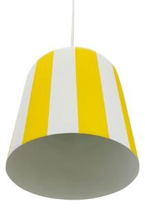 Lampada a sospensione Dyberg Larsen, Gry, dimmerabile, Giallo, Soggiorno, Metallo, Scandinavo