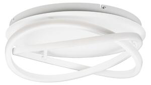 Plafoniera Lucande, Aldric, dimmerabile, Bianco, Soggiorno, Alluminio, Moderno