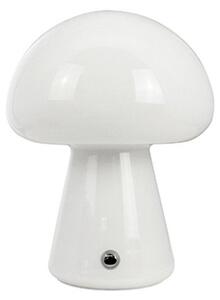Lampade da tavolo Dyberg Larsen, Morkel Mushroom, dimmerabile, Bianco, Soggiorno, Vetro, Scandinavo