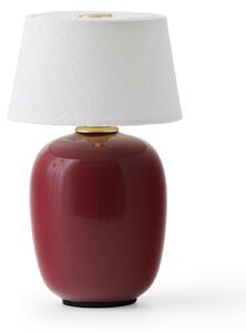 Lampade da tavolo Audo Copenhagen, Torso, dimmerabile, Rosso, Soggiorno, Ceramica, Design