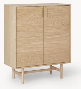 Credenza alta in legno di quercia Diana