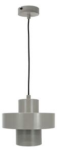 Lampada a sospensione Dyberg Larsen, Stoke, dimmerabile, Grigio, Soggiorno, Metallo, Design