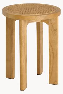 Sgabello in legno di frassino con intreccio viennese Callut