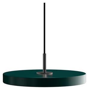 Lampada a sospensione Asteria Plus, Ø 30 cm, verde/nero