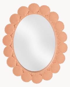 Specchio ovale da parete Scallop