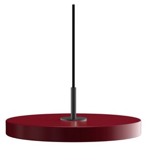 Asteria Plus Lampada a Sospensione Mini Ruby Red/Black Top
