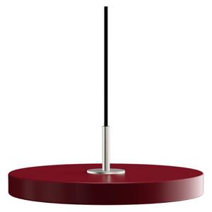 Asteria Plus Lampada a Sospensione Mini Ruby Red/Steel Top