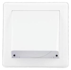 Griglia di ventilazione HACO VM GK/100 B a gravità con aletta 150x150 mm plastica bianca
