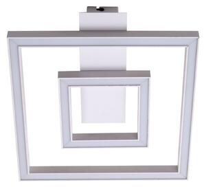 Plafoniera Lindby, Madamo, Bianco, Soggiorno, Alluminio, Moderno
