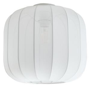 Plafoniera Lindby, Helin, dimmerabile, Bianco, Sala da pranzo, Tessuto / Tessile, Scandinavo