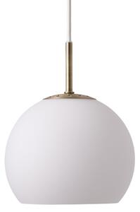 Lampada a sospensione FRANDSEN, Ball, dimmerabile, Bianco, Soggiorno, Vetro, Design