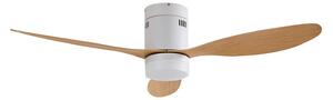 Plafoniera Lucande, Kayu, Legno, Soggiorno, Plastica, Moderno