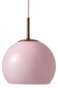 Lampada a sospensione FRANDSEN, Ball, dimmerabile, Rosa / Rosé, Soggiorno, Vetro, Design