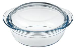 O cuisine Pirofila da Forno in Vetro Temperato Rotonda Capacit 2.3 Litri 27 x 23 cm colore Trasparente