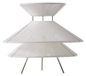 Lampade da tavolo FRANDSEN, Kiku, dimmerabile, Bianco, Soggiorno, Tessuto / Tessile, Design