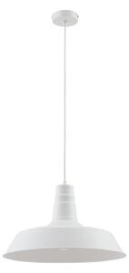 Lampada a sospensione Lindby, Laylan, dimmerabile, Bianco, Sala da pranzo, Metallo, Moderno