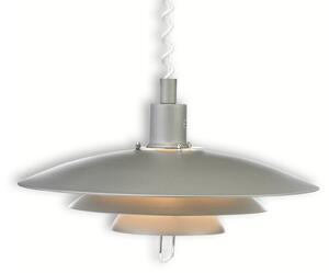 Lampada a sospensione Markslöjd, KIRKENES, dimmerabile, Grigio, Soggiorno, Metallo, Moderno