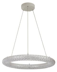 Lampada a sospensione Lucande, Tumata, dimmerabile, Trasparente, Soggiorno, Plastica, Moderno